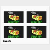 Sticker Rectangulaire Monter (Feuille)