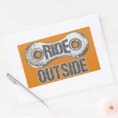 Sticker Rectangulaire Monter à l'extérieur (Enveloppe)