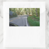 Sticker Rectangulaire Monter Le Dragon (Sac)