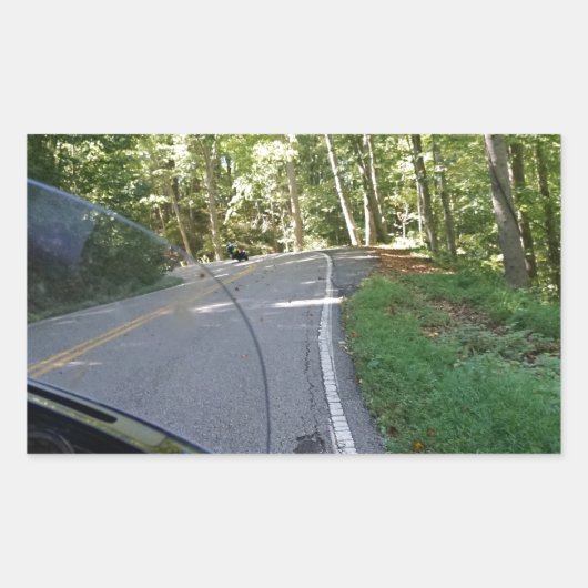 Sticker Rectangulaire Monter Le Dragon (Devant)