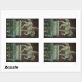 Sticker Rectangulaire Monument équestre à Sir John Hawkwood, Uccello (Feuille)