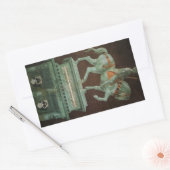 Sticker Rectangulaire Monument équestre à Sir John Hawkwood, Uccello (Enveloppe)