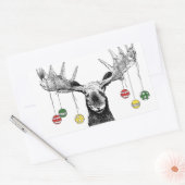 Sticker Rectangulaire Moose (Enveloppe)