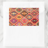 Sticker Rectangulaire moquette grecque motif traditionnel folk motif aut (Sac)