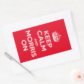 Sticker Rectangulaire Morris Dancing (Enveloppe)