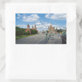 Sticker Rectangulaire Moscou Kremlin (Sac)