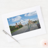 Sticker Rectangulaire Moscou Kremlin (Enveloppe)