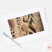 Sticker Rectangulaire Motif Cheetah (Enveloppe)