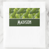 Sticker Rectangulaire Motif de chiche (Sac)