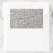 Sticker Rectangulaire Motif de fleur de jasmin de William Morris (Sac)