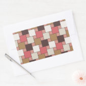 Sticker Rectangulaire Motif de pesage citrouille (Enveloppe)