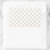 Sticker Rectangulaire Motif de trèfle 1 sable (Sac)