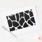 Sticker Rectangulaire Motif d'impression Giraffe. Design poster de anima (Enveloppe)