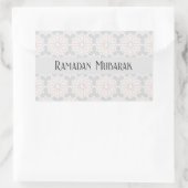 Sticker Rectangulaire Motif géométrique islamique (Sac)