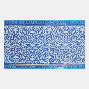 Sticker Rectangulaire Motif nuages