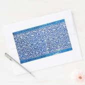 Sticker Rectangulaire Motif nuages (Enveloppe)