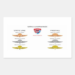 Sticker Rectangulaire MPAA Jumpwings