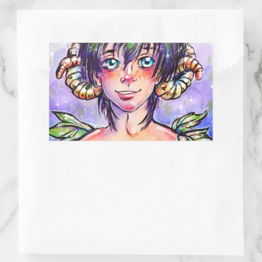 Sticker Rectangulaire Mulberry (Sac)