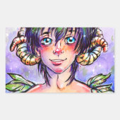 Sticker Rectangulaire Mulberry (Devant)