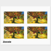 Sticker Rectangulaire Mulberry Tree Van Gogh Art (Feuille)