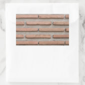 Sticker Rectangulaire Mur de briques (Sac)