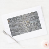 Sticker Rectangulaire Mur de pierre, Motif, Arrière-plan (Enveloppe)