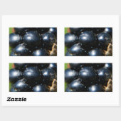 Sticker Rectangulaire Mûres (Feuille)