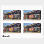Sticker Rectangulaire Musée ferroviaire (Feuille)