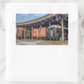 Sticker Rectangulaire Musée ferroviaire (Sac)