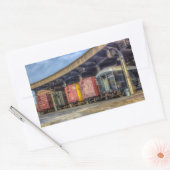 Sticker Rectangulaire Musée ferroviaire (Enveloppe)