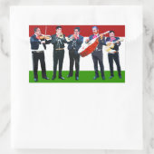 Sticker Rectangulaire Musique mexicaine Mariachi (Sac)