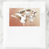 Sticker Rectangulaire Mustang Wild Xtend (Sac)