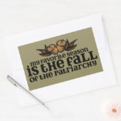Sticker Rectangulaire My favorite season (Enveloppe)