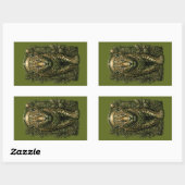 Sticker Rectangulaire Mystical Jaguar (Feuille)
