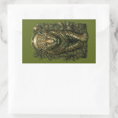 Sticker Rectangulaire Mystical Jaguar (Sac)