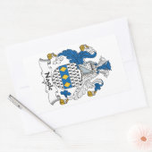 Sticker Rectangulaire Nagle Family Crest (Enveloppe)