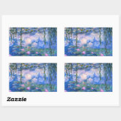 Sticker Rectangulaire Nappes D'Eau (Feuille)