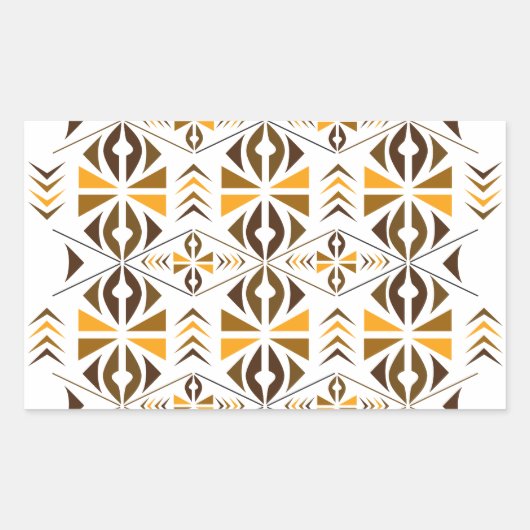Sticker Rectangulaire Navajo (Devant)