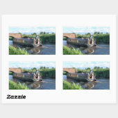 STICKER RECTANGULAIRE NAVIRES (Feuille)