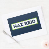 Sticker Rectangulaire Naz Reid - Minnesota Basketball (Enveloppe)