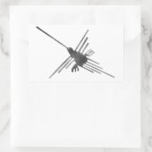 Sticker Rectangulaire Nazca Lines Hermitage Newsprint (Sac)