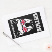 Sticker Rectangulaire ne intimidez pas nos brutes (Enveloppe)