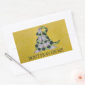 Sticker Rectangulaire Ne me prie pas (Enveloppe)