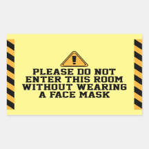 Ne pas entrer sans masque