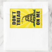 Sticker Rectangulaire Ne pas me tromper (Sac)