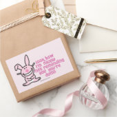 Sticker Rectangulaire Ne pas vous rappeler (Cadeaux)
