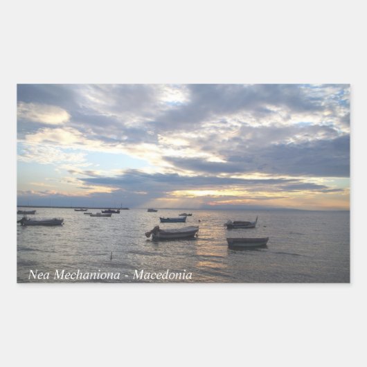 Sticker Rectangulaire Nea Mechaniona (Devant)