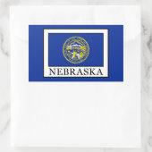 Sticker Rectangulaire Nebraska (Sac)