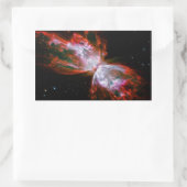 Sticker Rectangulaire Nébuleuse papillon en Scorpie Constellation (Sac)