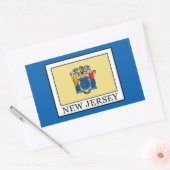 Sticker Rectangulaire New Jersey (Enveloppe)